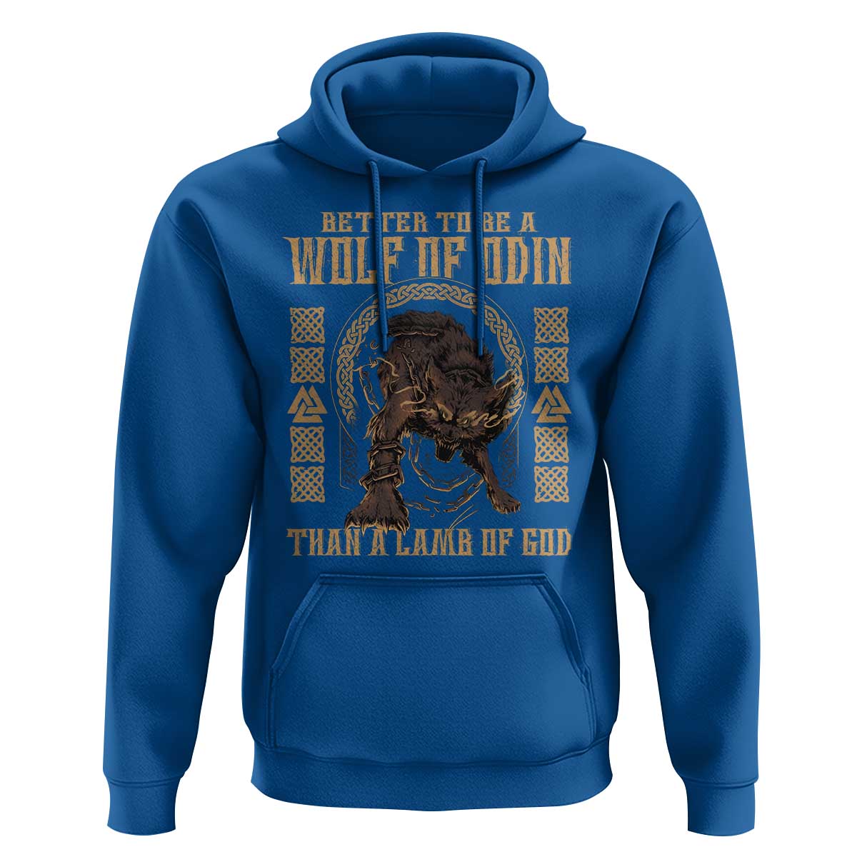 Viking Hoodie Better To Be Wolf Of Odin Norse Mythology