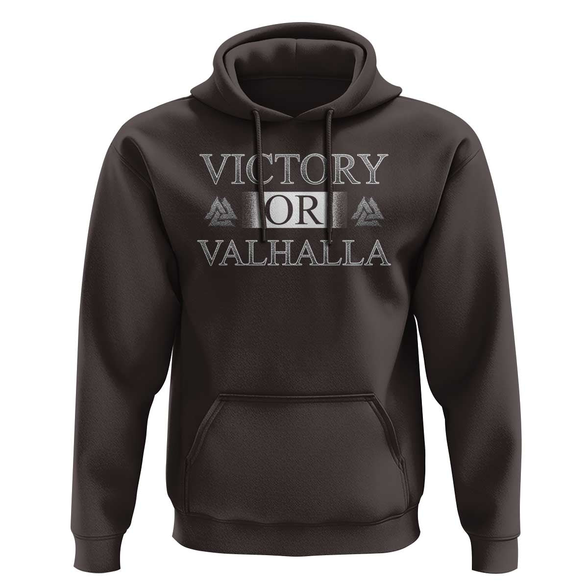 Viking Hoodie Victory Or Valhalla Norse Mythology