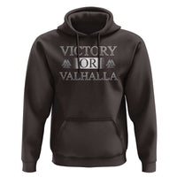 Viking Hoodie Victory Or Valhalla Norse Mythology