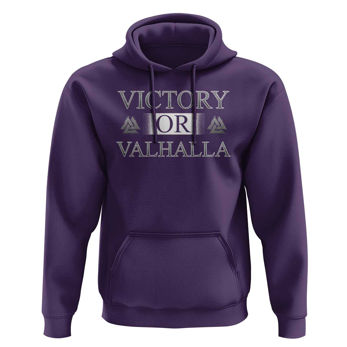 Viking Hoodie Victory Or Valhalla Norse Mythology