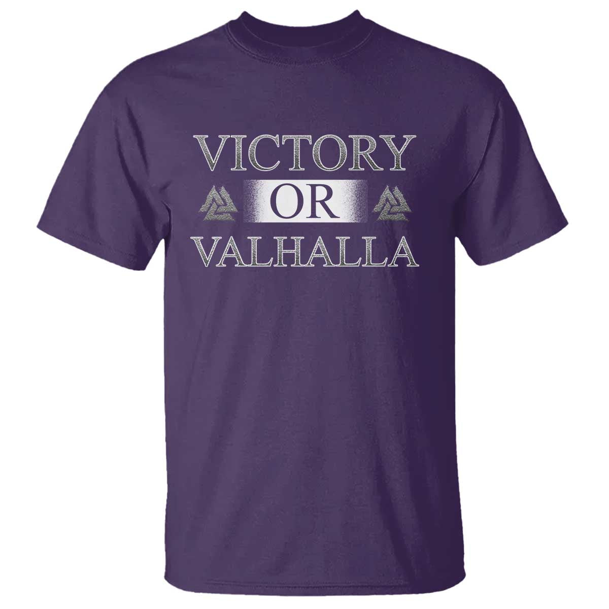 Viking T Shirt Victory Or Valhalla Norse Mythology
