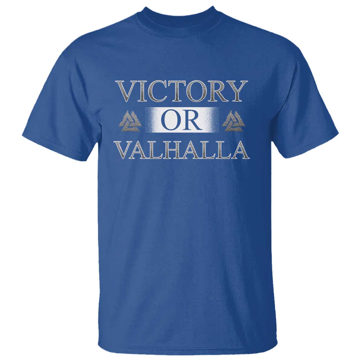 Viking T Shirt Victory Or Valhalla Norse Mythology