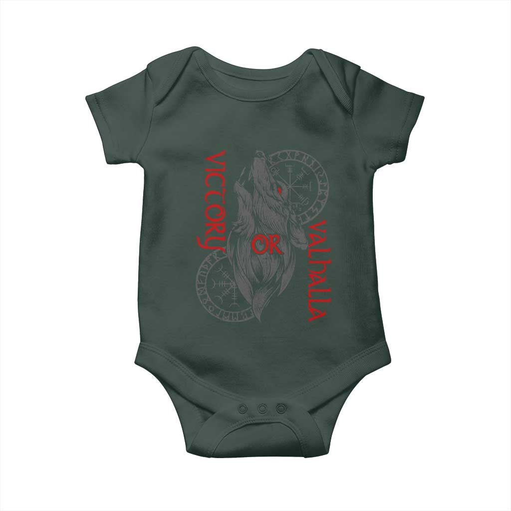 Viking Victory Or Valhalla Baby Onesie Norse Mythology