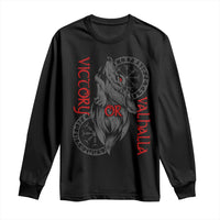 Viking Victory Or Valhalla Long Sleeve Shirt Norse Mythology