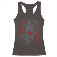 Viking Victory Or Valhalla Racerback Tank Top Norse Mythology
