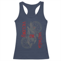Viking Victory Or Valhalla Racerback Tank Top Norse Mythology