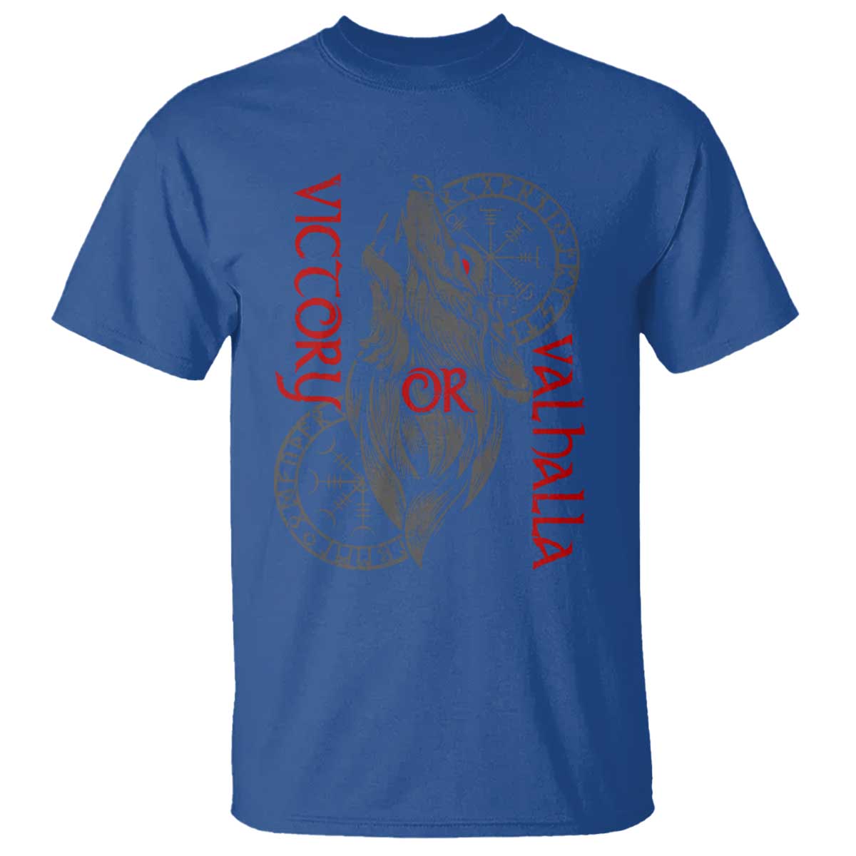Viking Victory Or Valhalla T Shirt Norse Mythology