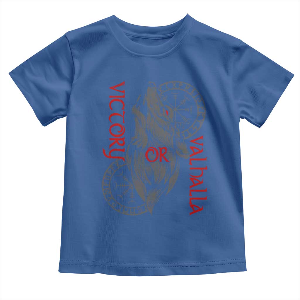 Viking Victory Or Valhalla Toddler T Shirt Norse Mythology