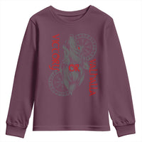 Viking Victory Or Valhalla Youth Sweatshirt Norse Mythology
