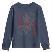 Viking Victory Or Valhalla Youth Sweatshirt Norse Mythology