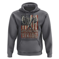 American Viking Hoodie American Flag Axe Norse Mythology
