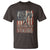 American Viking T Shirt American Flag Axe Norse Mythology