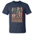 American Viking T Shirt American Flag Axe Norse Mythology