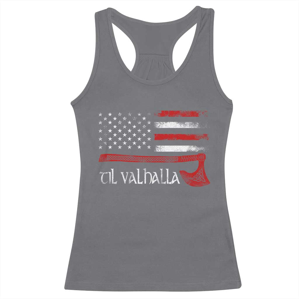 Viking Til Valhalla Racerback Tank Top