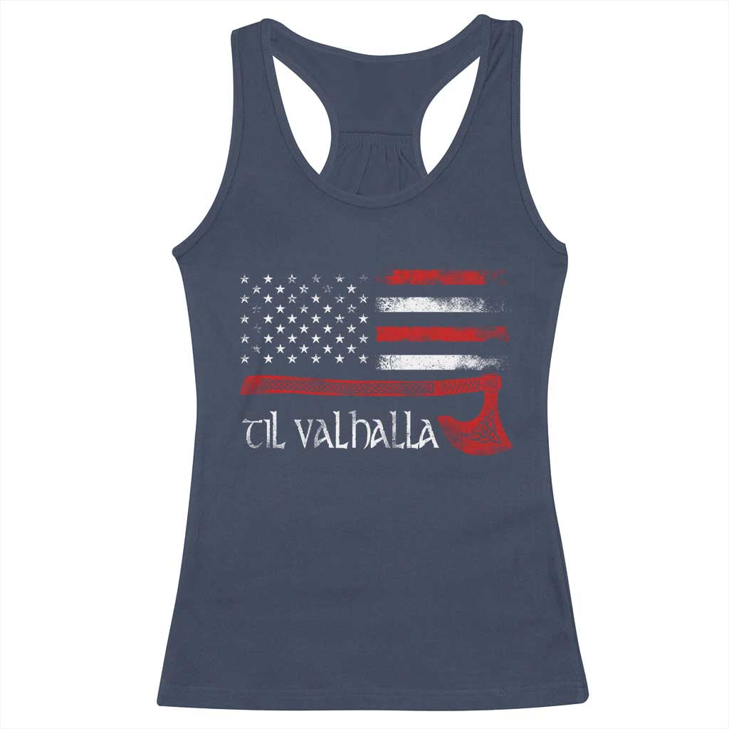 Viking Til Valhalla Racerback Tank Top