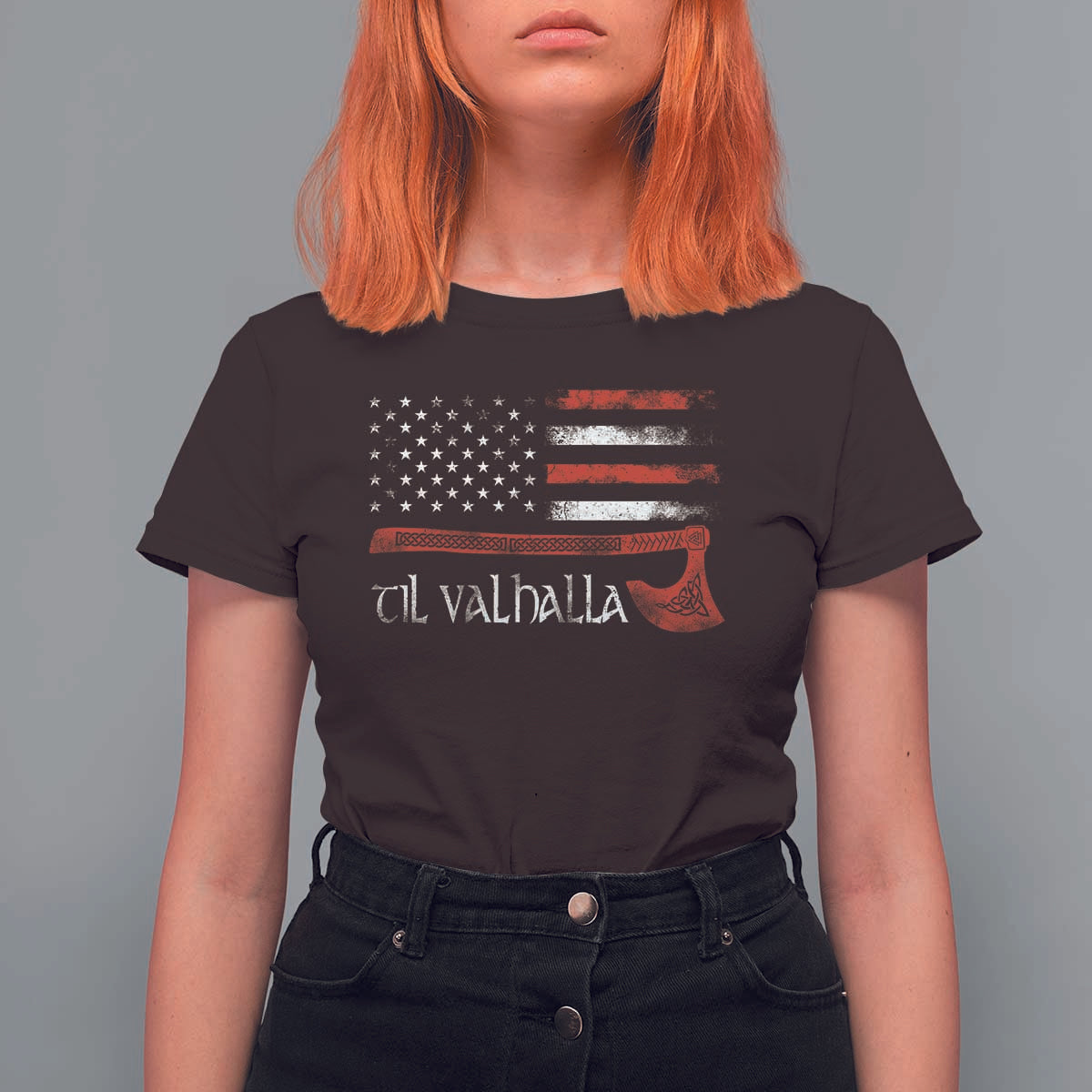 Viking Til Valhalla T Shirt For Women