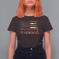 Viking Til Valhalla T Shirt For Women