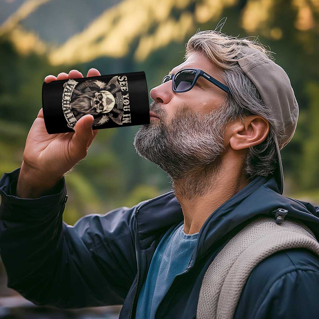 Viking 4 in 1 Can Cooler Tumbler See You In Valhalla