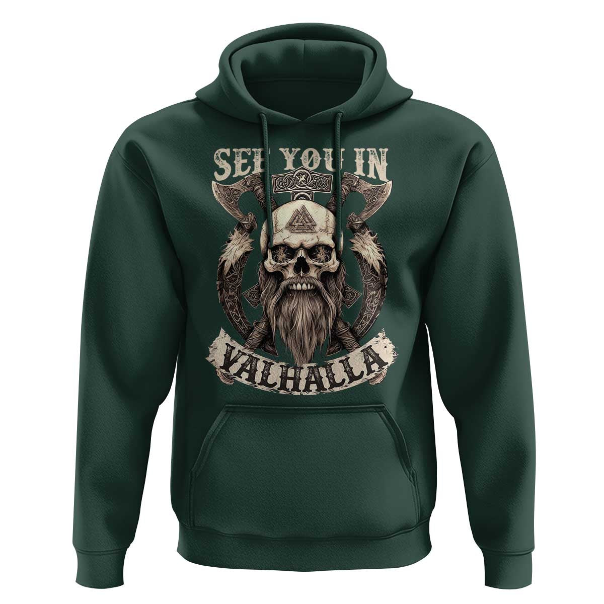 Viking Hoodie See You In Valhalla TS09