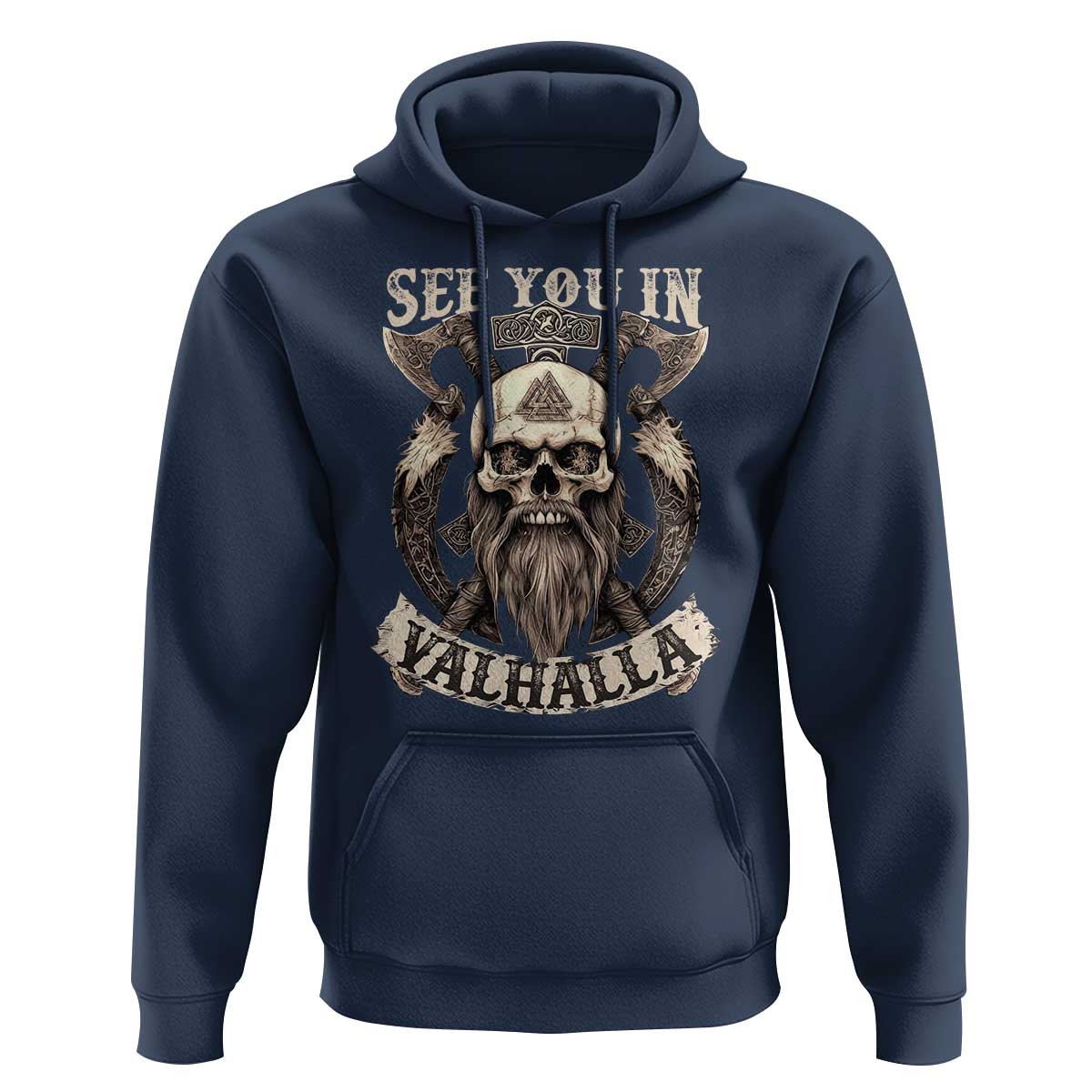 Viking Hoodie See You In Valhalla TS09
