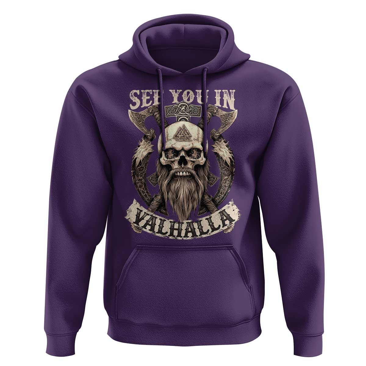 Viking Hoodie See You In Valhalla TS09