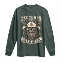 Viking Long Sleeve Shirt See You In Valhalla