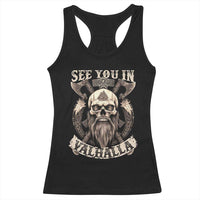 Viking Racerback Tank Top See You In Valhalla