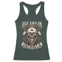 Viking Racerback Tank Top See You In Valhalla