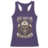 Viking Racerback Tank Top See You In Valhalla