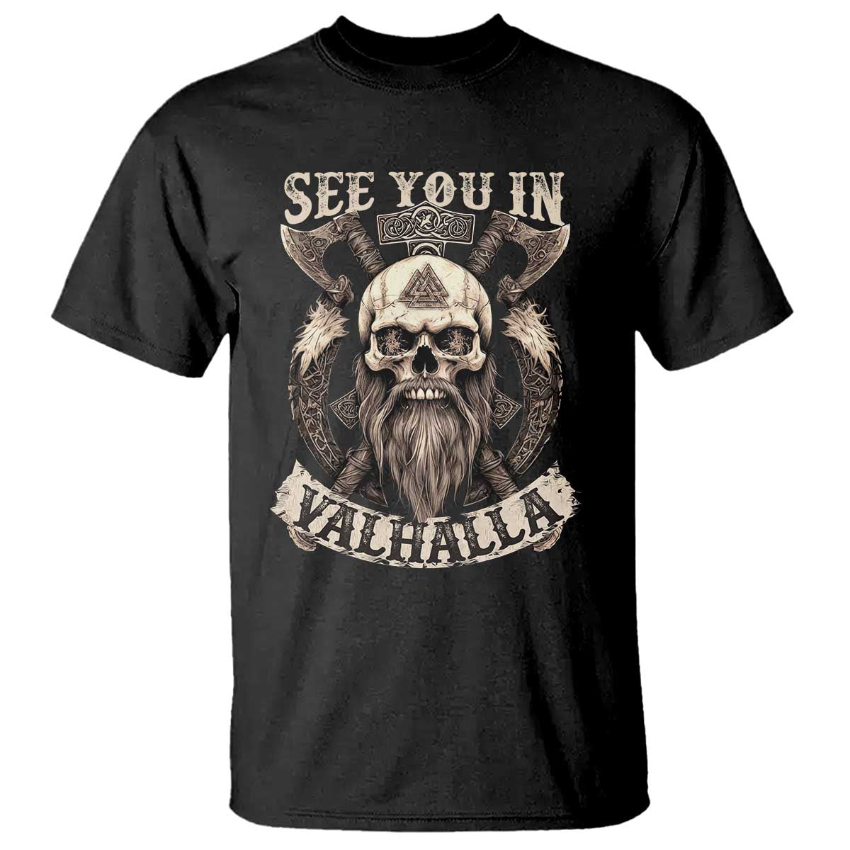 Viking T Shirt See You In Valhalla TS09