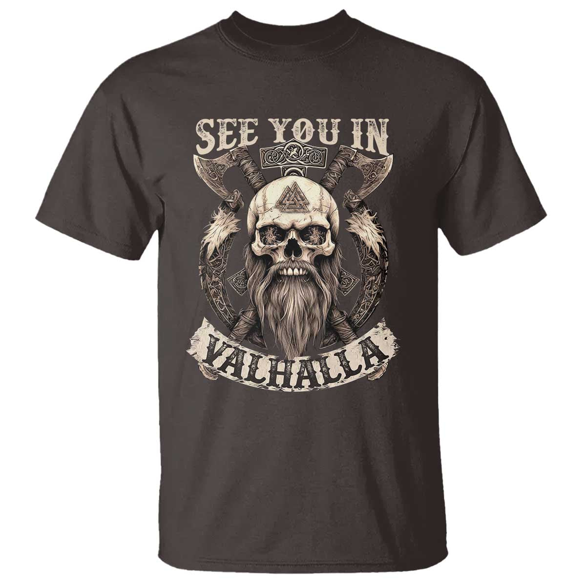 Viking T Shirt See You In Valhalla TS09