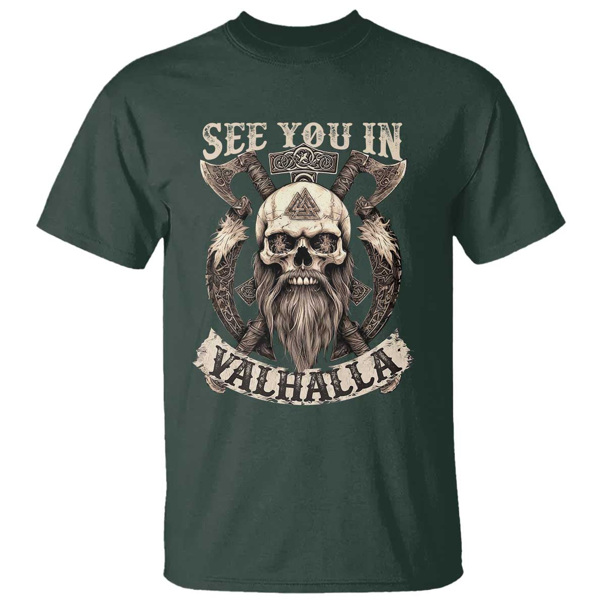Viking T Shirt See You In Valhalla TS09