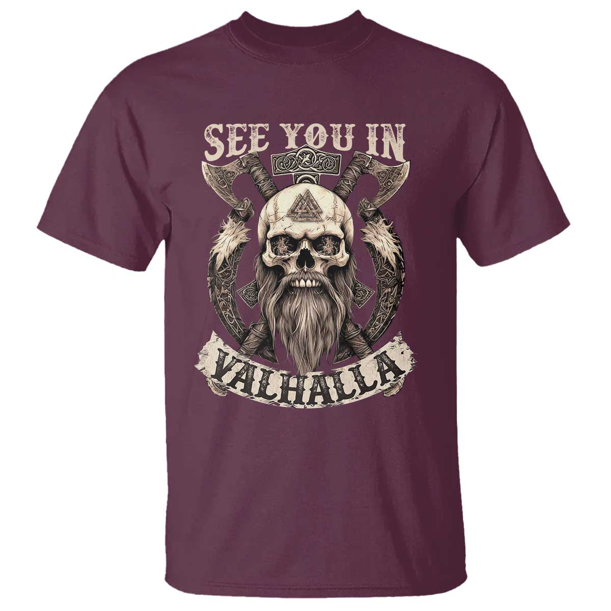 Viking T Shirt See You In Valhalla TS09