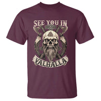 Viking T Shirt See You In Valhalla TS09