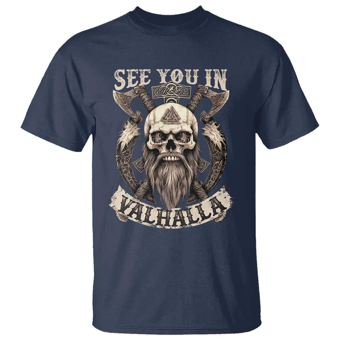 Viking T Shirt See You In Valhalla TS09