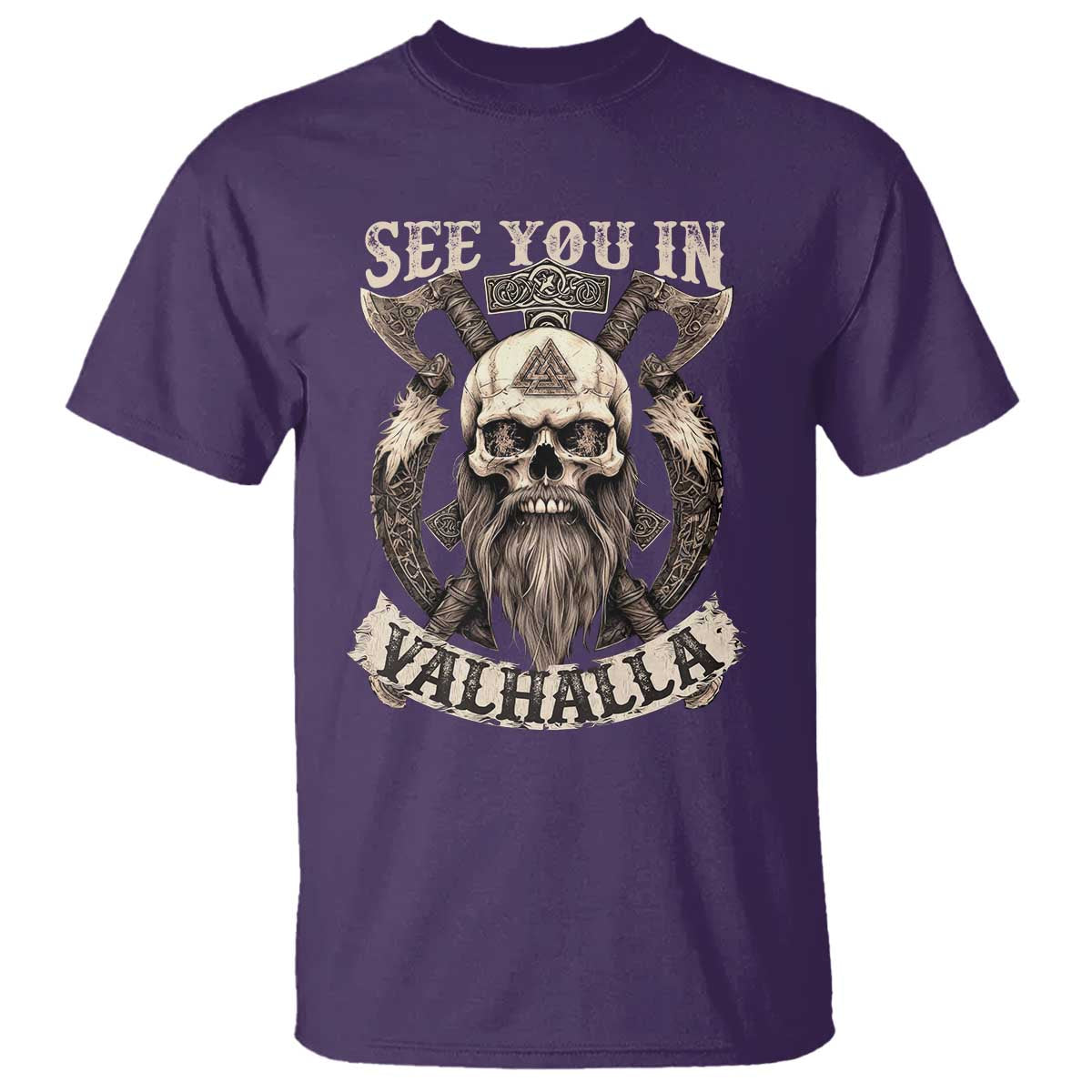 Viking T Shirt See You In Valhalla TS09