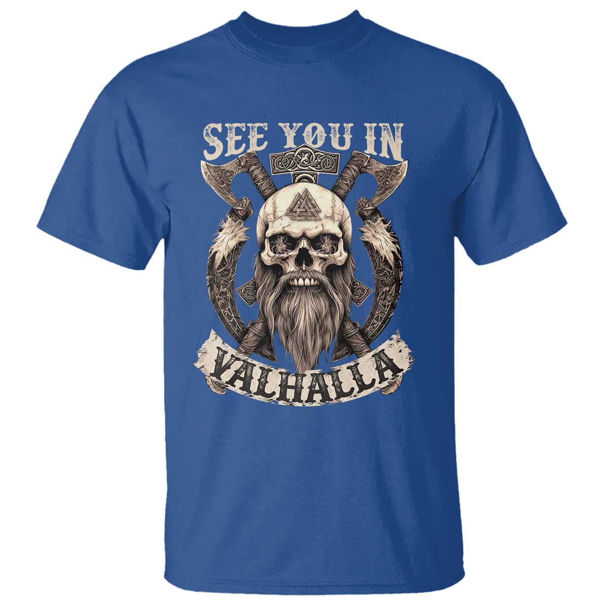 Viking T Shirt See You In Valhalla TS09