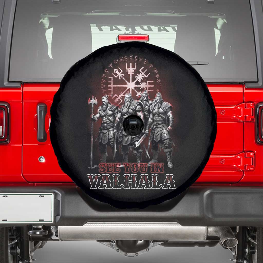 Viking Warrior Spare Tire Cover See You In Valhalla
