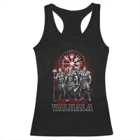 Viking Warrior Racerback Tank Top See You In Valhalla