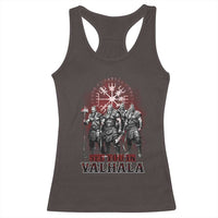 Viking Warrior Racerback Tank Top See You In Valhalla