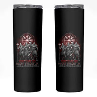 Viking Warrior Skinny Tumbler See You In Valhalla