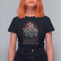 Viking Warrior T Shirt For Women See You In Valhalla