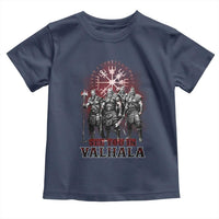 Viking Warrior Toddler T Shirt See You In Valhalla