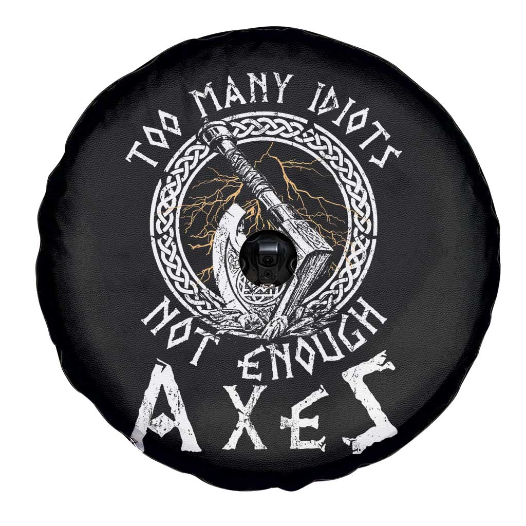Viking Spare Tire Cover Too Many Idiots Not Enough Axes