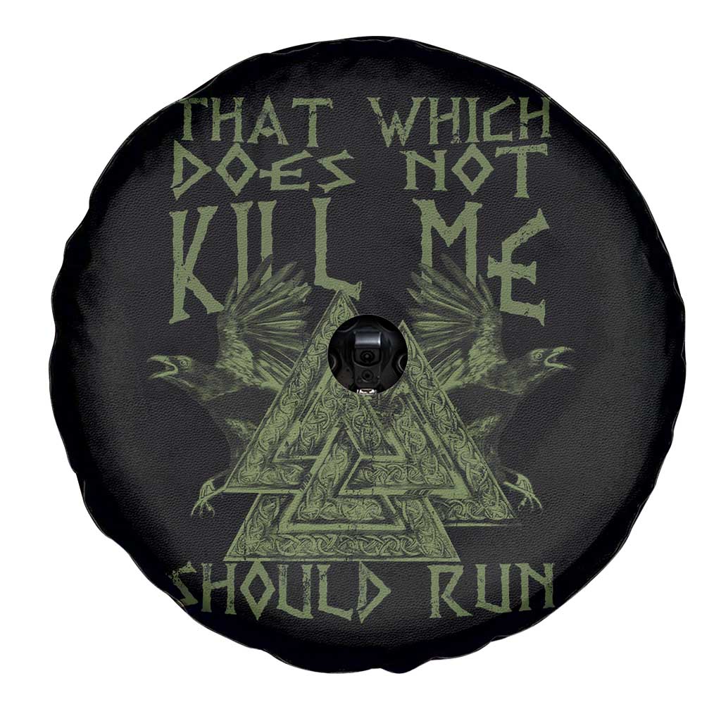 Viking Spare Tire Cover That Which Does Not Kill Me Should Run Valknut