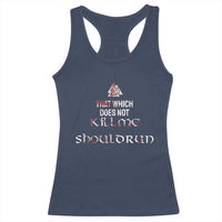 Viking Racerback Tank Top That Which Does Not Kill Me Should Run