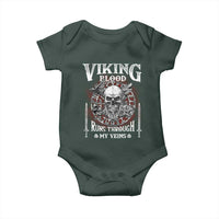 Viking Blood Runs Through My Veins Baby Onesie
