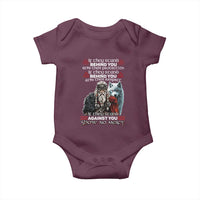 Viking Baby Onesie If They Stand Against You Show No Mercy