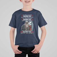 Viking T Shirt For Kid If They Stand Against You Show No Mercy