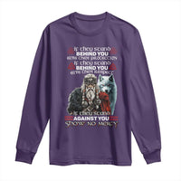 Viking Long Sleeve Shirt If They Stand Against You Show No Mercy